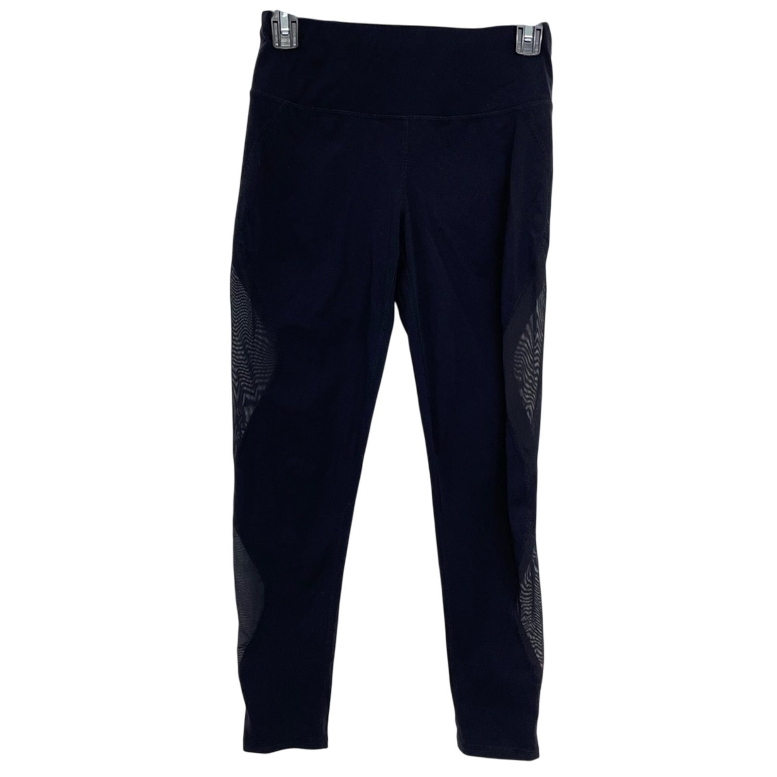 Sweaty Betty Black High Rise Mesh Cut Outs Leggings Womens Xs Athletic Pants